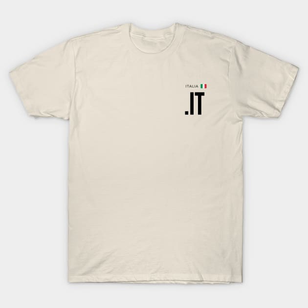 Italy .IT domain - Italia T-Shirt by felipesasaki